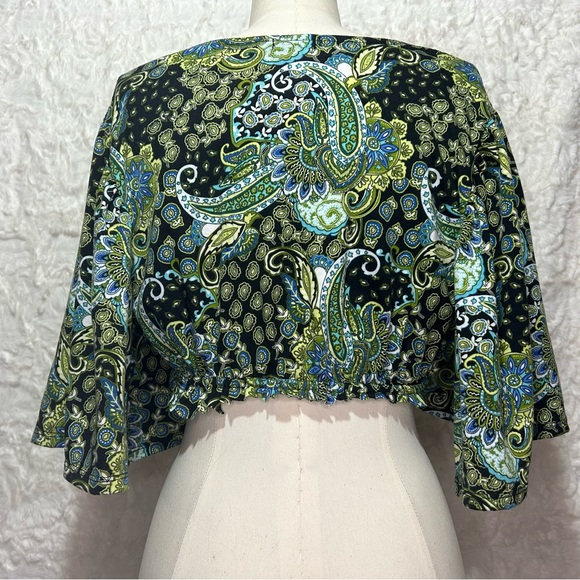 Paisley Crop Top - Picture 4 of 6